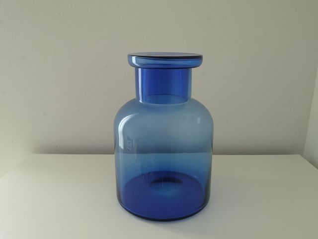 Jarrón-tarro grande, tamaño garrafa de 6 Litros