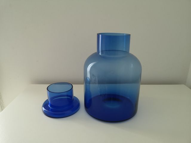 Jarrón-tarro grande, tamaño garrafa de 6 Litros