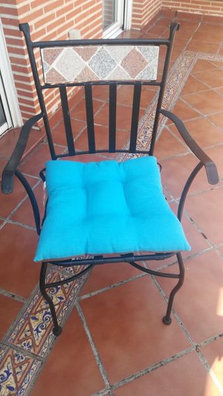 Sillas de forja de segunda mano en WALLAPOP