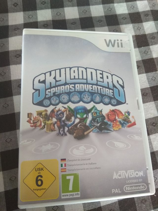 Skylanders Wii con todos los personajes