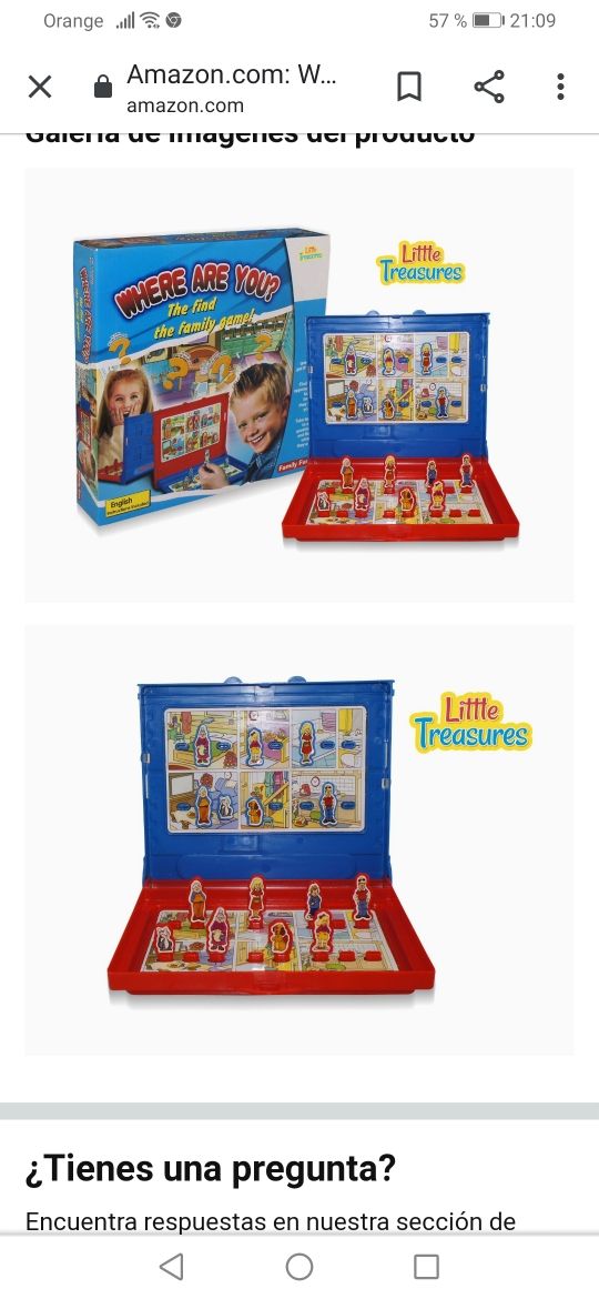 where are you ? juego de mesa