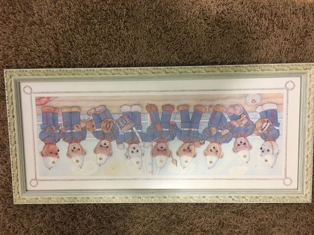 Cuadro infantil de ositos