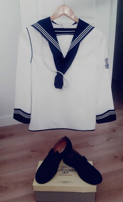 Traje de comunión marinero