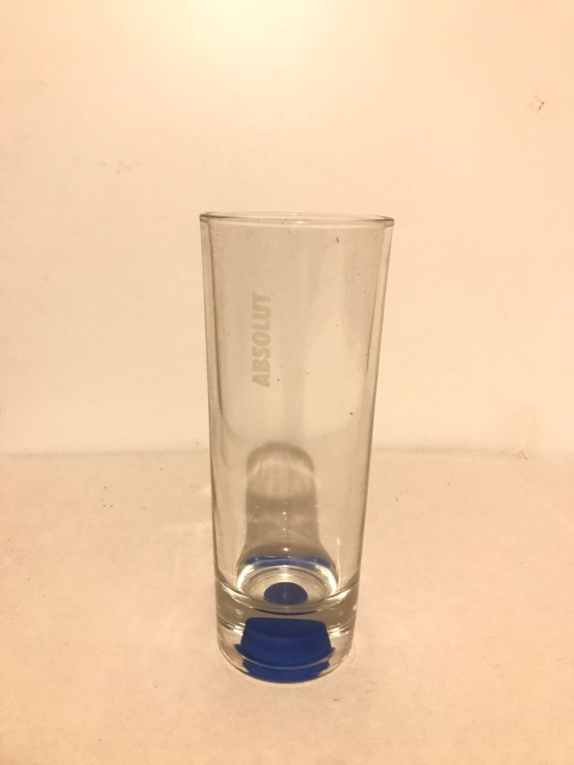 Juego vasos de tubo para vodka o licores.