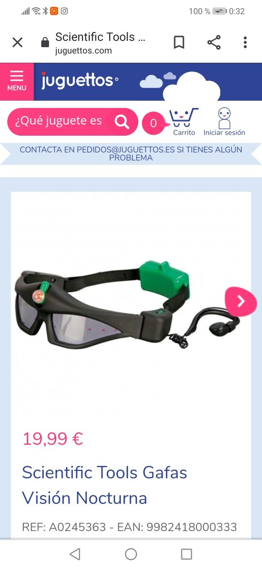 Gafas de visión nocturna