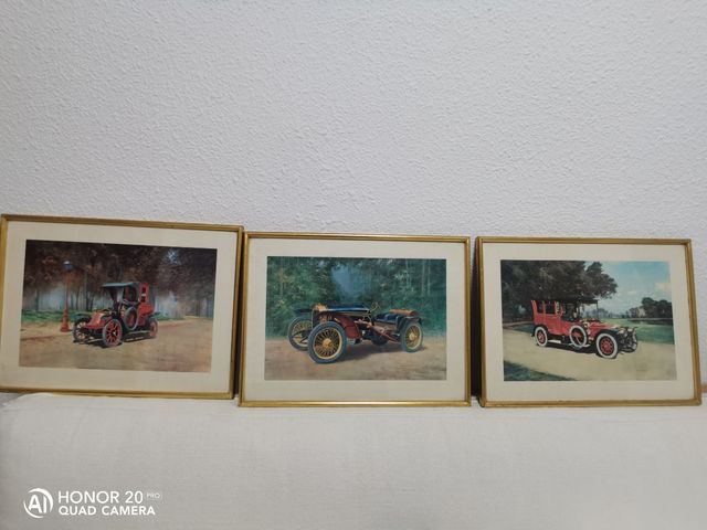 Cuadros coches antiguos
