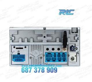 dispositivo de navegador para cami/ón de 7 pulgadas pantalla t/áctil capacitiva GPS Bluetooth 16 GB y1 GB c/ámara de visi/ón trasera Radio Android 7.1 WIFI Reproductor de MP3 MP5 con radio 2DIN doble