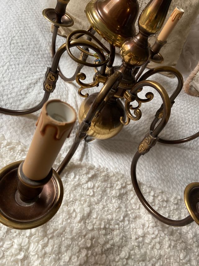 Lámpara antigua holandesa