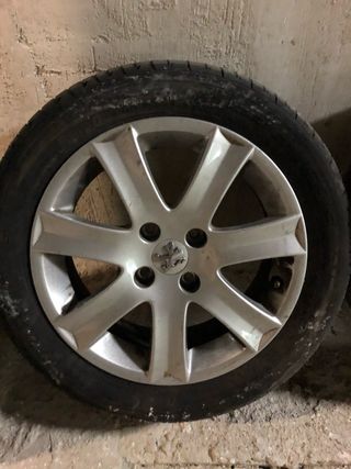 / 307/ di/ámetro 16/ Logo cromado Tapacubos Copas Rueda 4/ Piezas Peugeot 407/