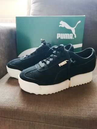zapatillas puma con caña