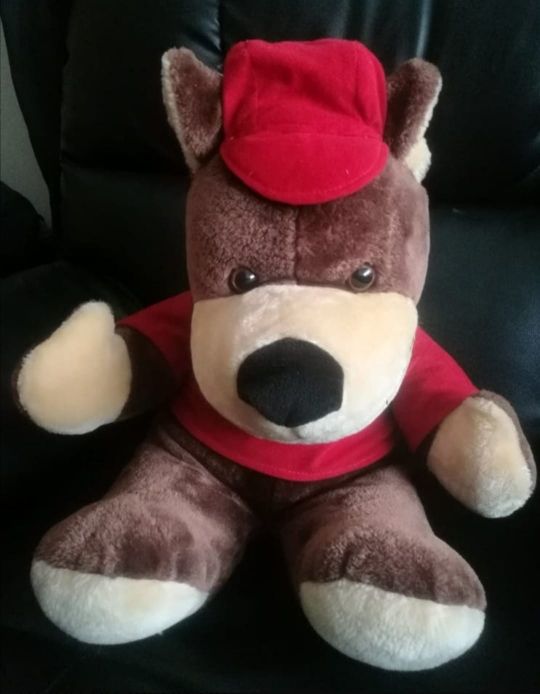 peluche oso grande 45x40 como nuevo