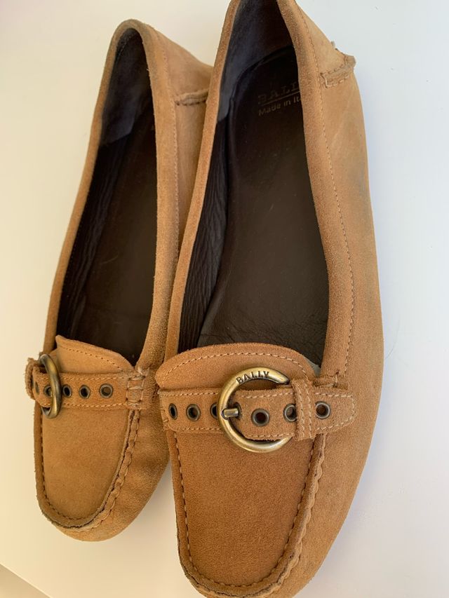 Bailarinas Bally mujer camel talla 39
