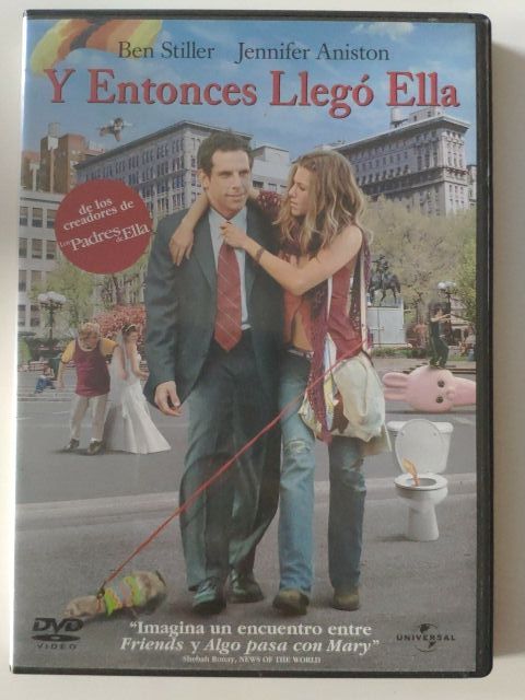 dvd original y entonces llegó ella