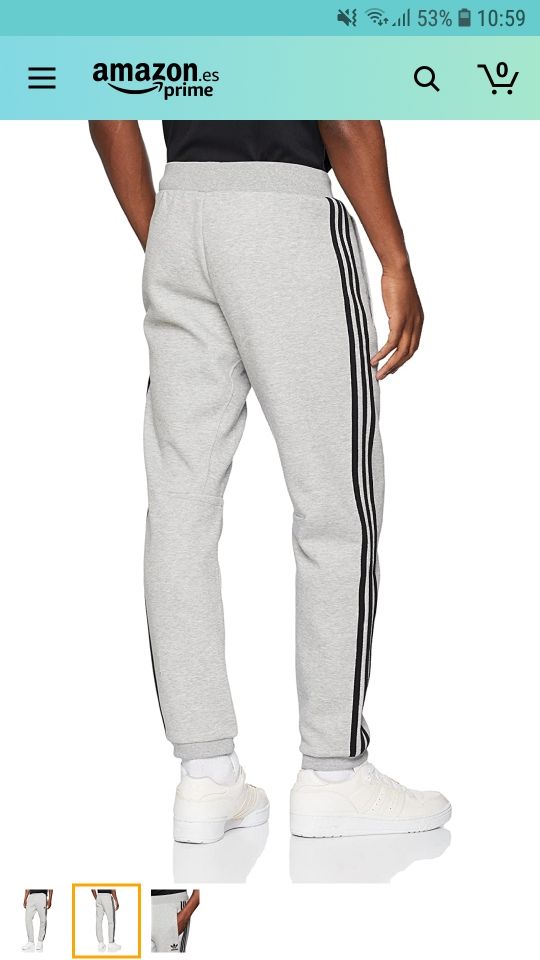 Pantalón Adidas Original Deporte Hombre Talla S