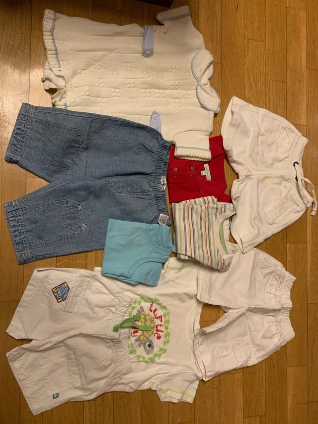 Lote de ropa de verano niño 3/6 meses
