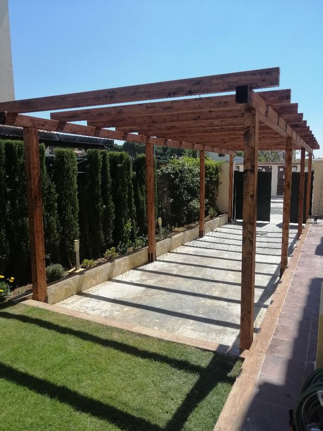 Pergola de madera de segunda mano por 0 EUR en Sevilla en WALLAPOP