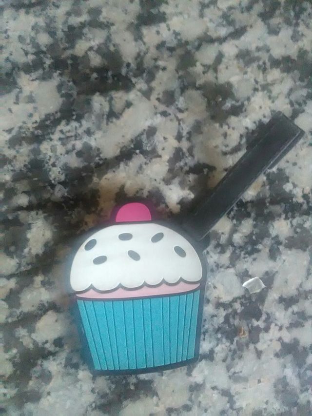 Cupcake (identificador de maleta) y candados