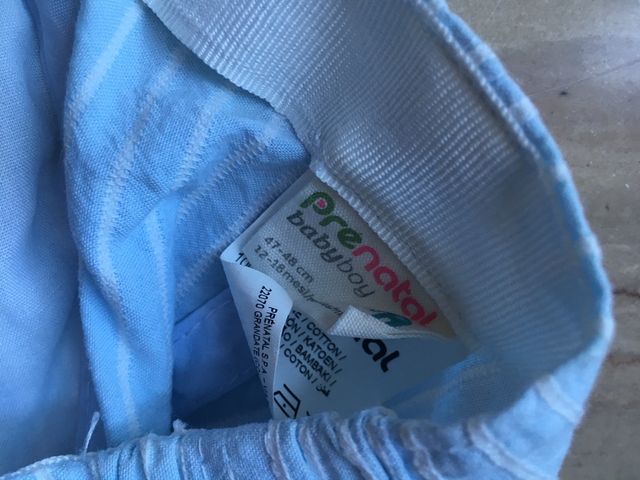 Gorra bebé talla 12-18 meses