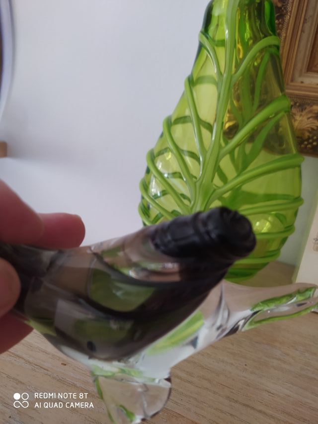 caracol de cristal Murano