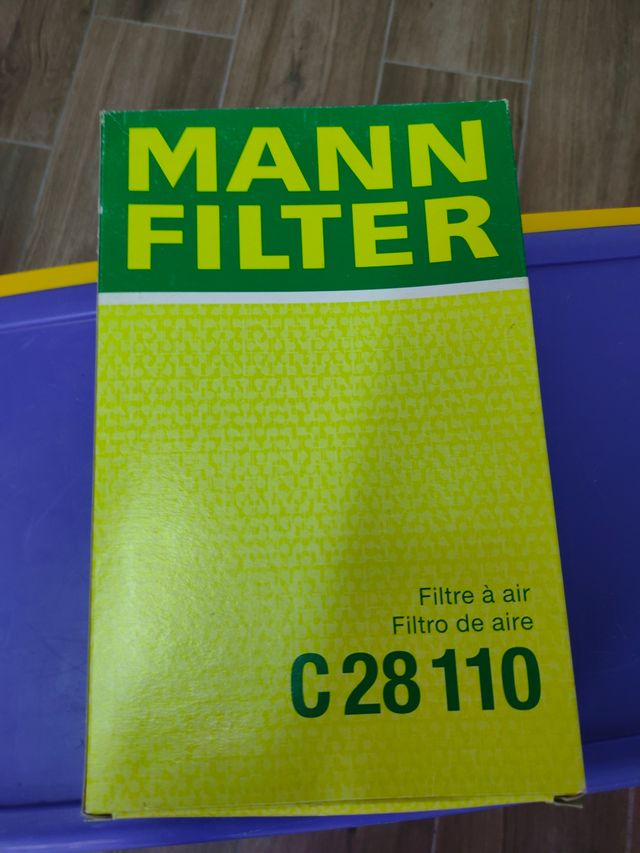 Regalo filtro de aire coche