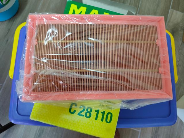 Regalo filtro de aire coche