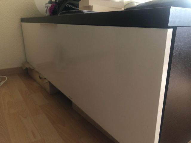 Mueble de salón modular color wengué de segunda mano por 150 EUR en