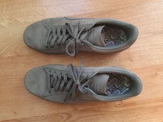 zapatillas puma con caña hombre
