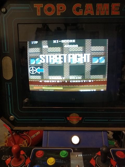 placa jamma street fight de seibu