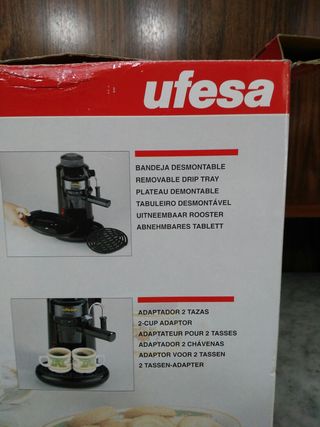 Cafetera espresso Ufesa CE 7455 de segunda mano por 50 EUR en Mercado  Parque Corredor del Henares en WALLAPOP