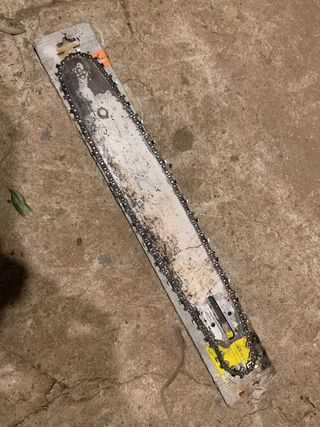 Espada motosierra Stihl 40cm de segunda mano por 29 EUR en Santiago de  Compostela en WALLAPOP