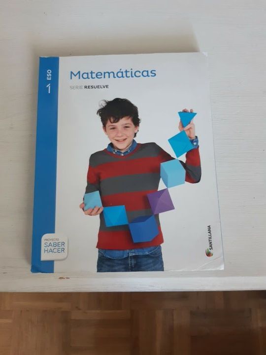 libro matematicas 1 de la eso