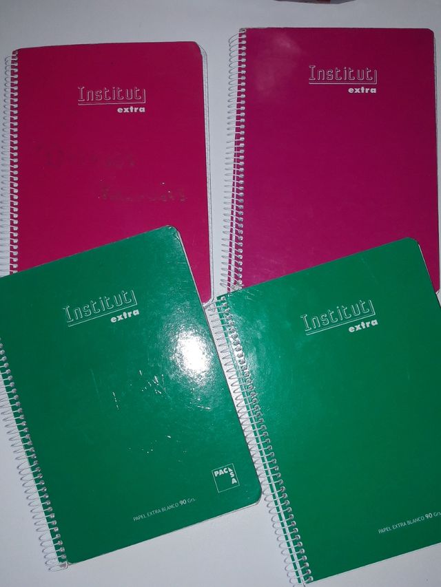 Cuadernos y portadocumentos