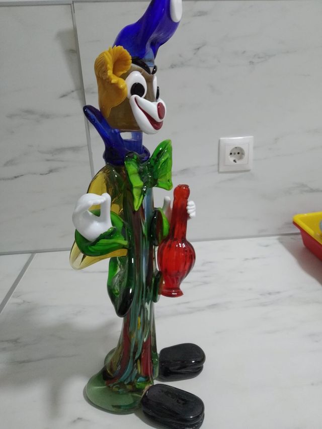 Payaso de murano vintage
