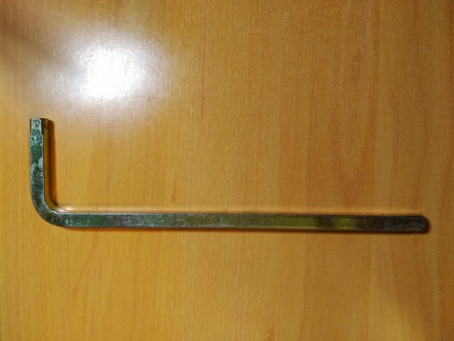 Llave carter cuadrada.