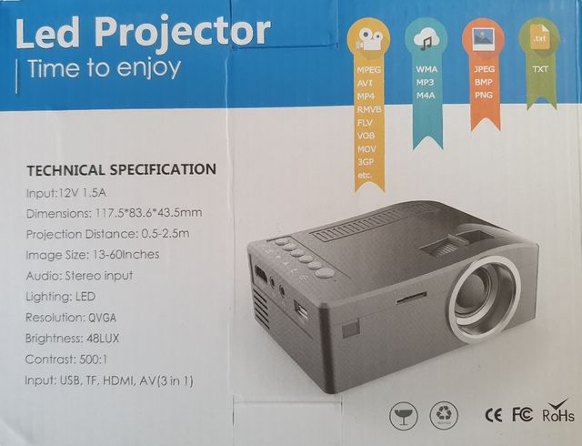 MINI PROYECTOR LED