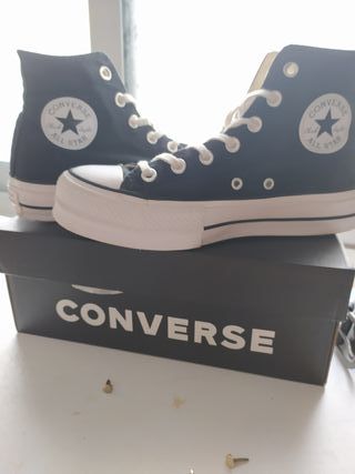 Converse Negras Con Caña Cuero on Sale, UP TO 51% OFF | www.cajavegan.it