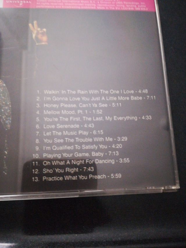 Barry White CD