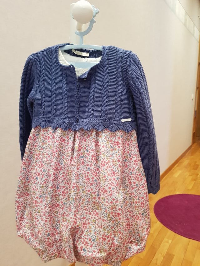 VESTIDO Y CHAQUETA PILI CARRERA T.4