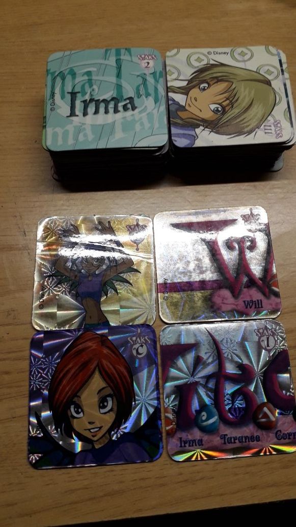 Cromos y Cartas Disney Pixar y Witch