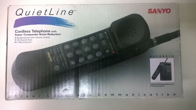 Telefono fijo vintage SANYO CLT 8601A