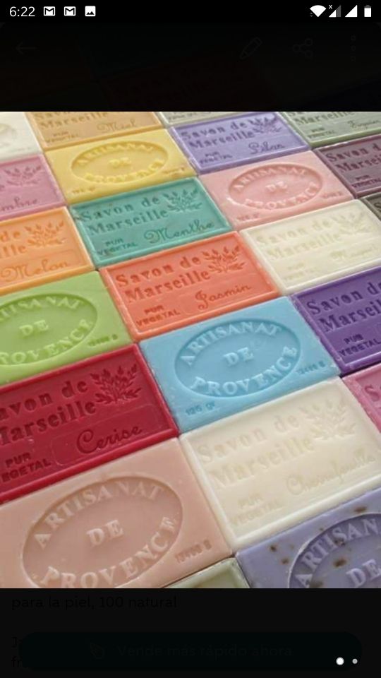 200 jabones de marsella 100% de la provenza