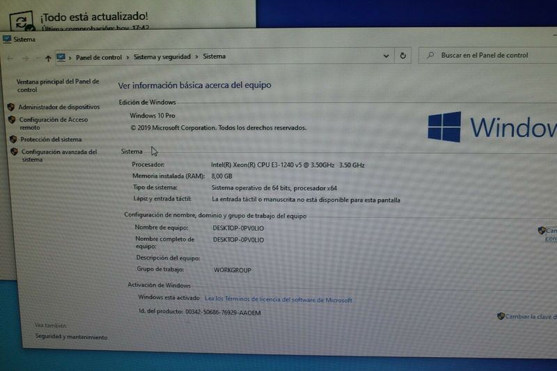 Dell Precision Tower 3620 Xeon 8GB 250GB W10 PRO afbeelding 2