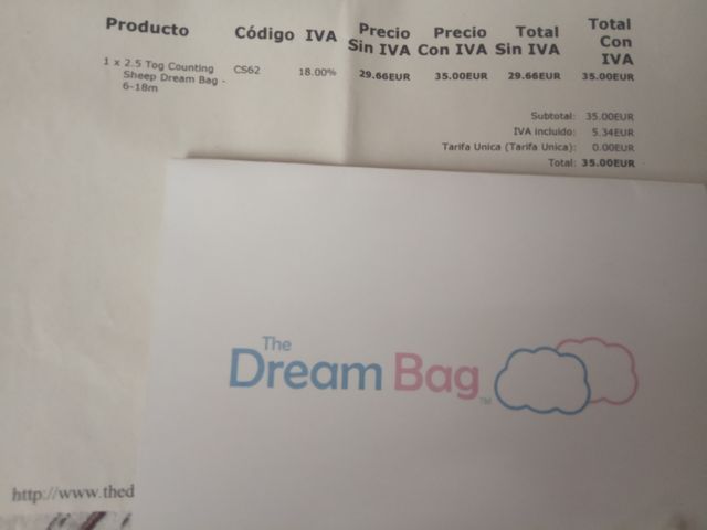 saco dormir bebe The Dream Bag