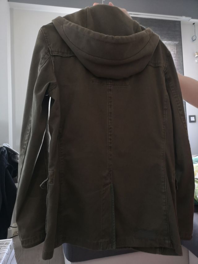 Chaqueta verde vintage.