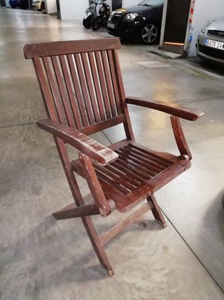 sillas madera jardín segunda mano sillas madera jardín segunda mano