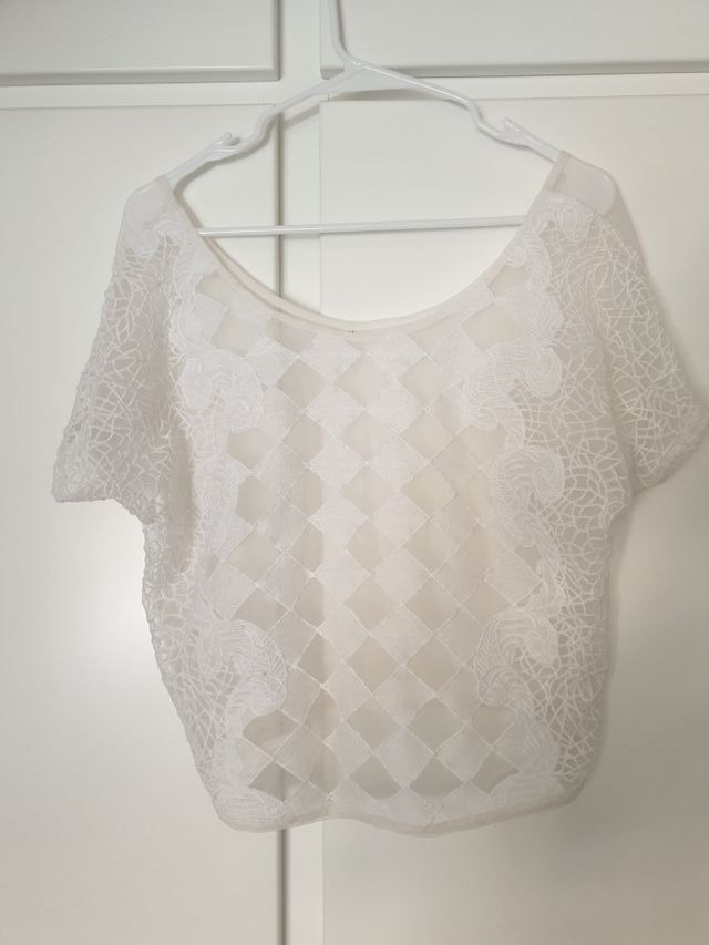 camiseta blanca transparente mykonos