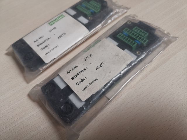 27116 MURR ELEKTRONIK MVP12, 8XM12, 5 POLOS