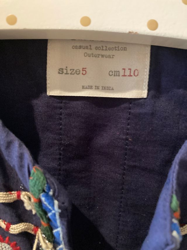 Chaqueta niña talla 5 zara