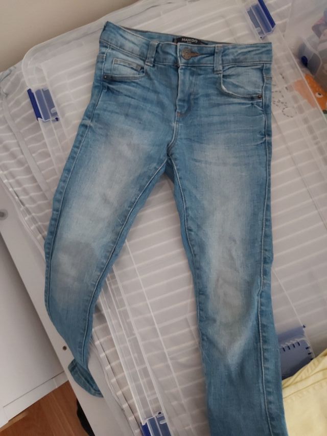 Vaquero niña pitillo MANGO 6-7