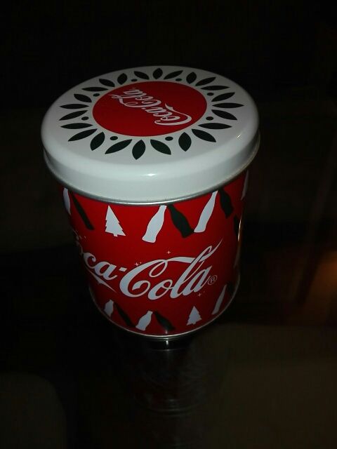 Lata Coca-Cola calcetines